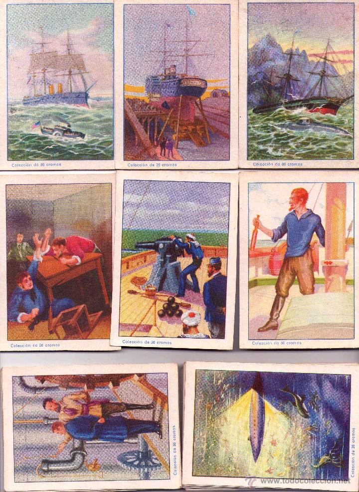 Cromos de Julio Verne